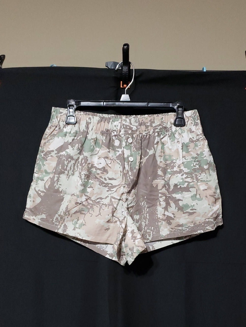 Zoe + Liv Brand Camouflage Shorts.